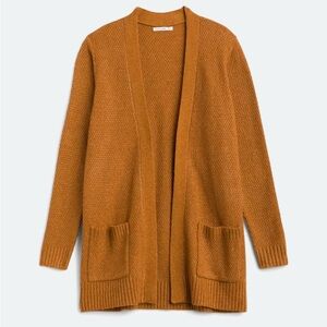 Pink Clover StitchFix Textured Knit Cardigan Sweater, Copper, Size XXL